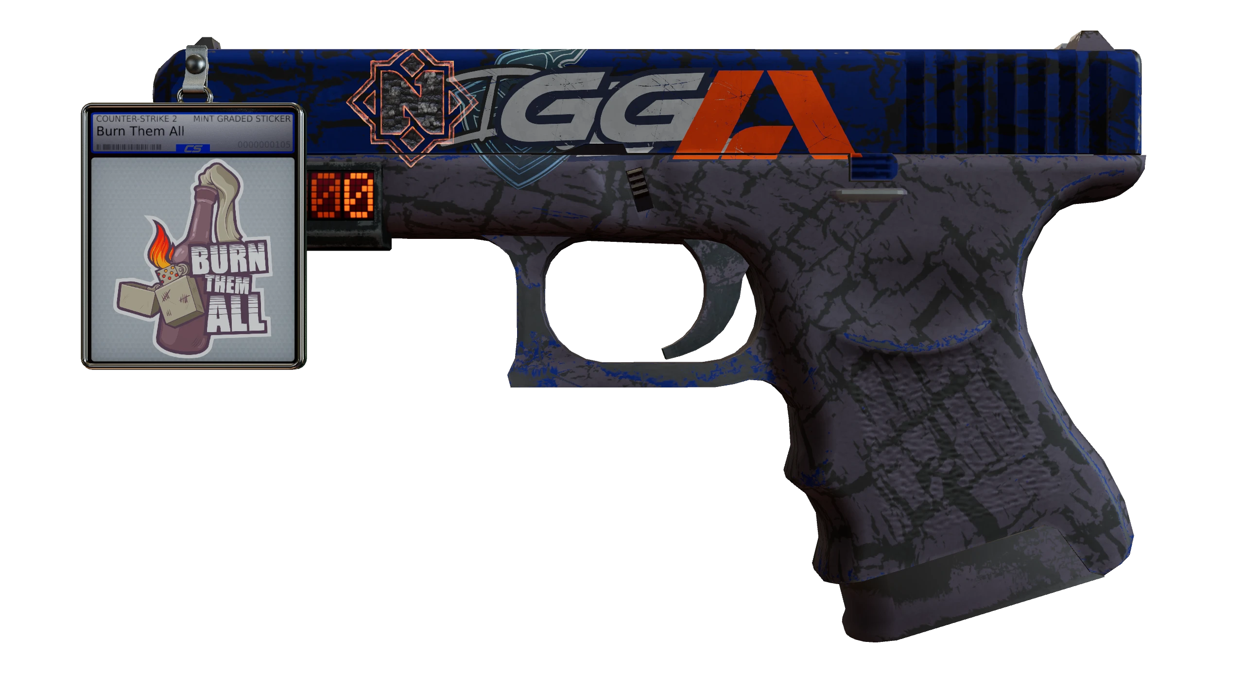 Glock-18 | Blue Fissure