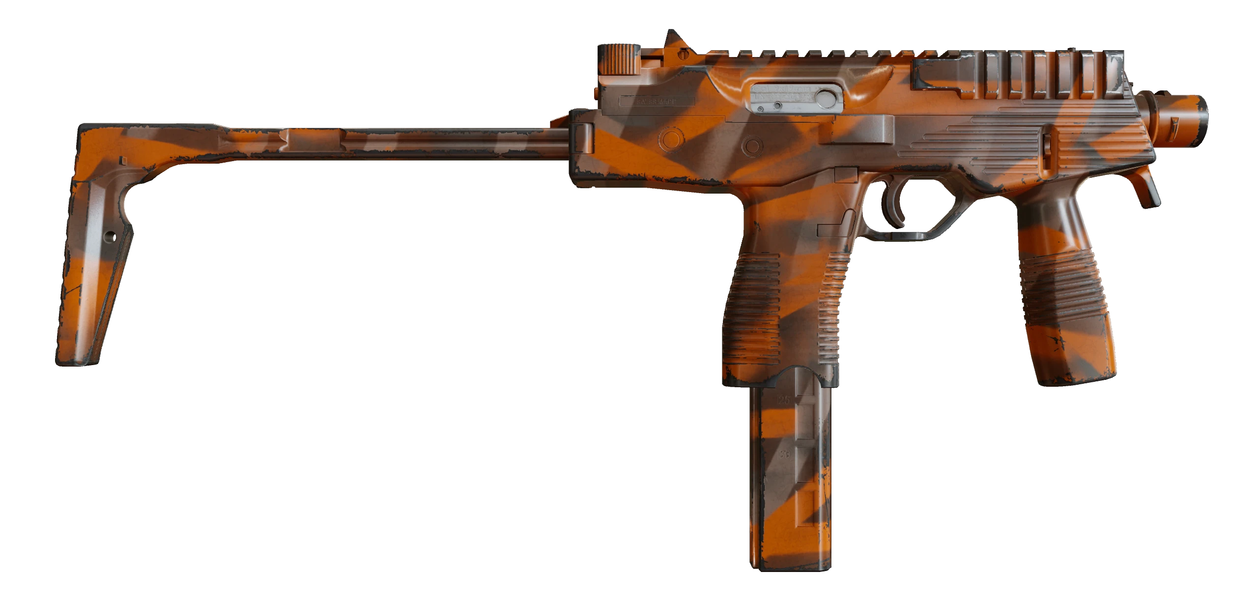 MP9 | Orange Peel