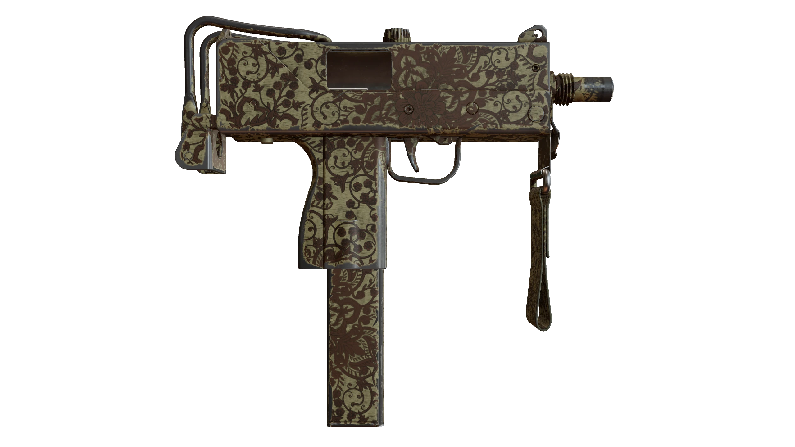 MAC-10 | Sienna Damask