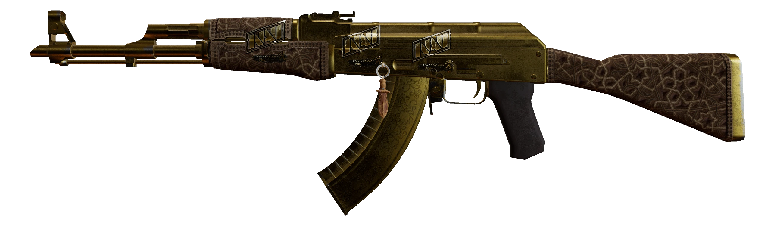AK-47 | Gold Arabesque