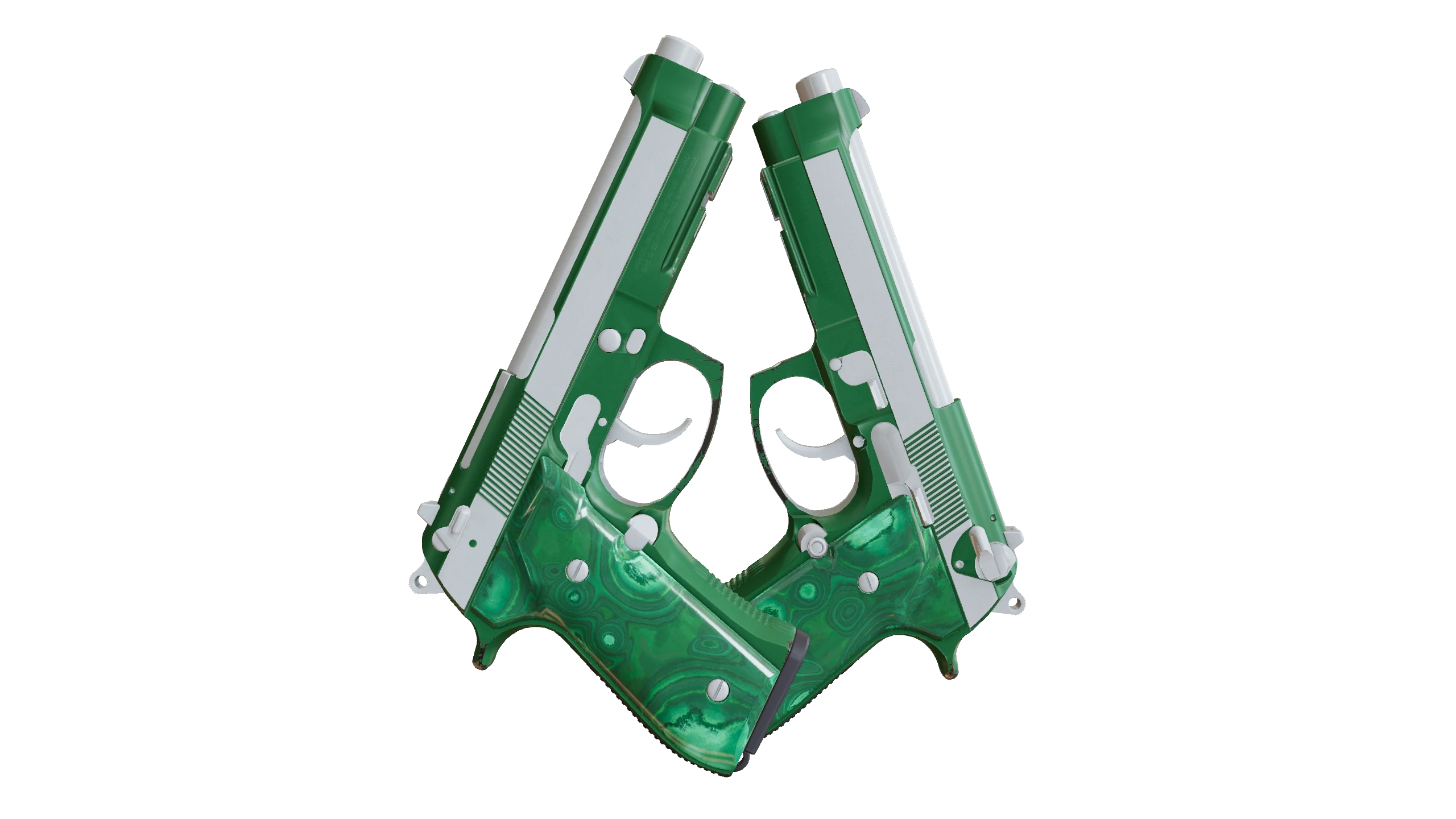 Dual Berettas | Polished Malachite