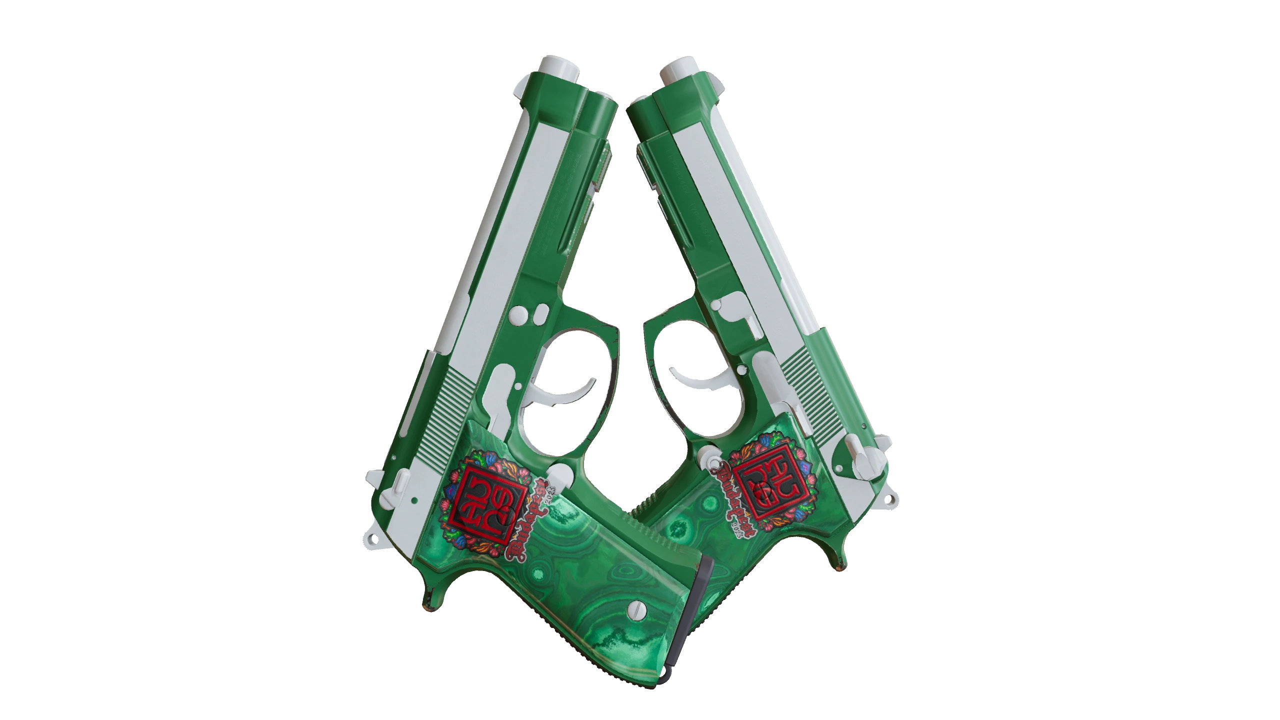 Dual Berettas | Polished Malachite