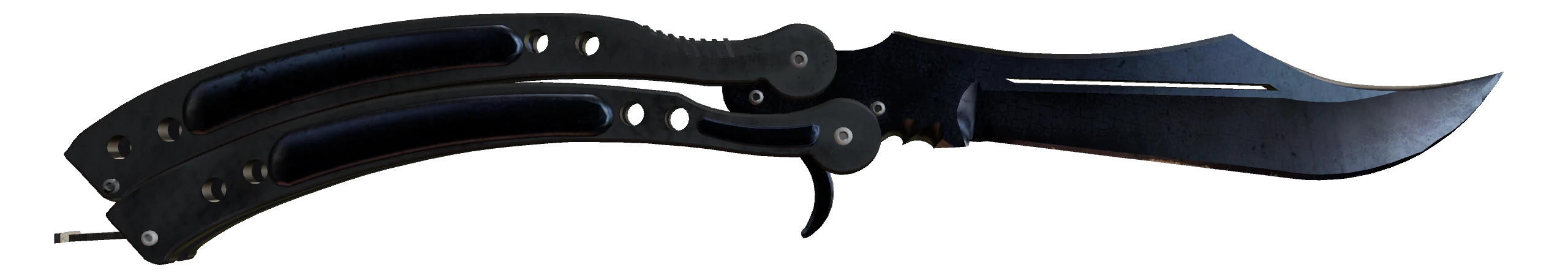 ★ Butterfly Knife | Blue Steel