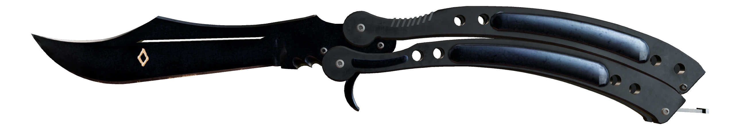★ Butterfly Knife | Blue Steel