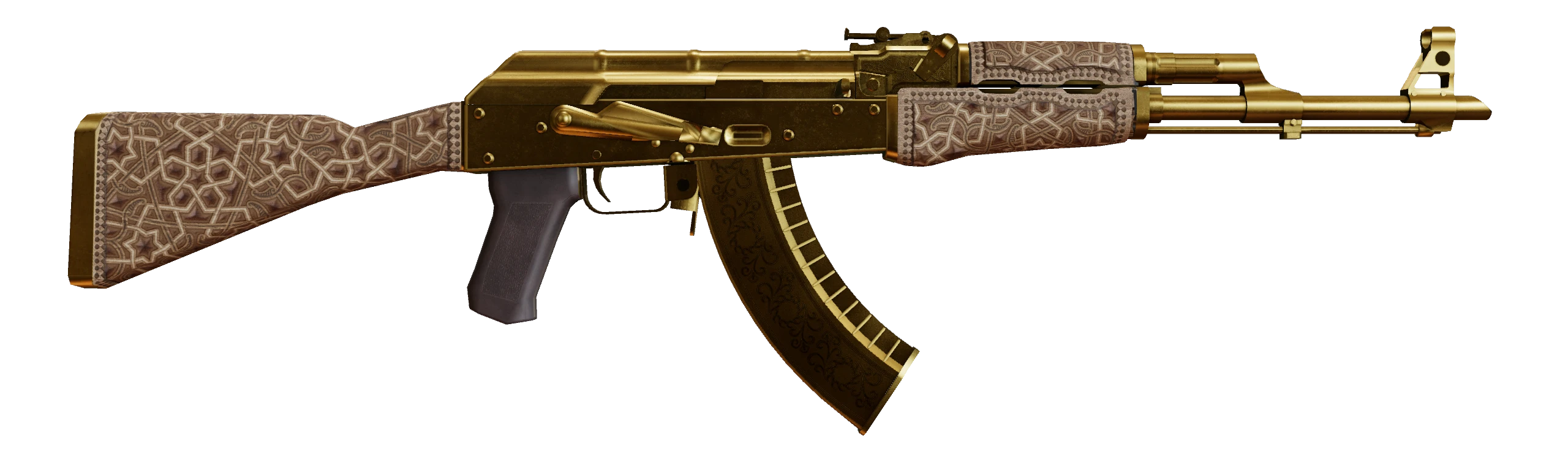 AK-47 | Gold Arabesque
