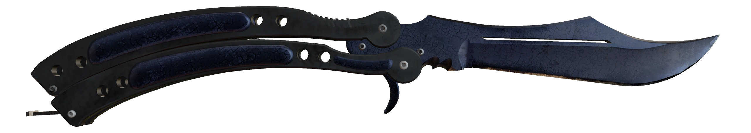 ★ Butterfly Knife | Blue Steel