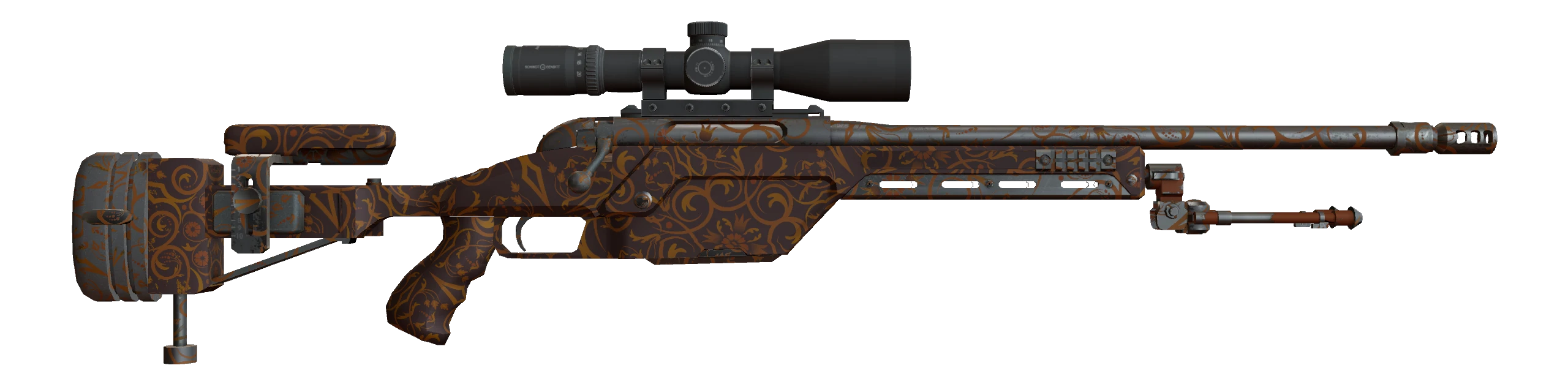 SSG 08 | Orange Filigree