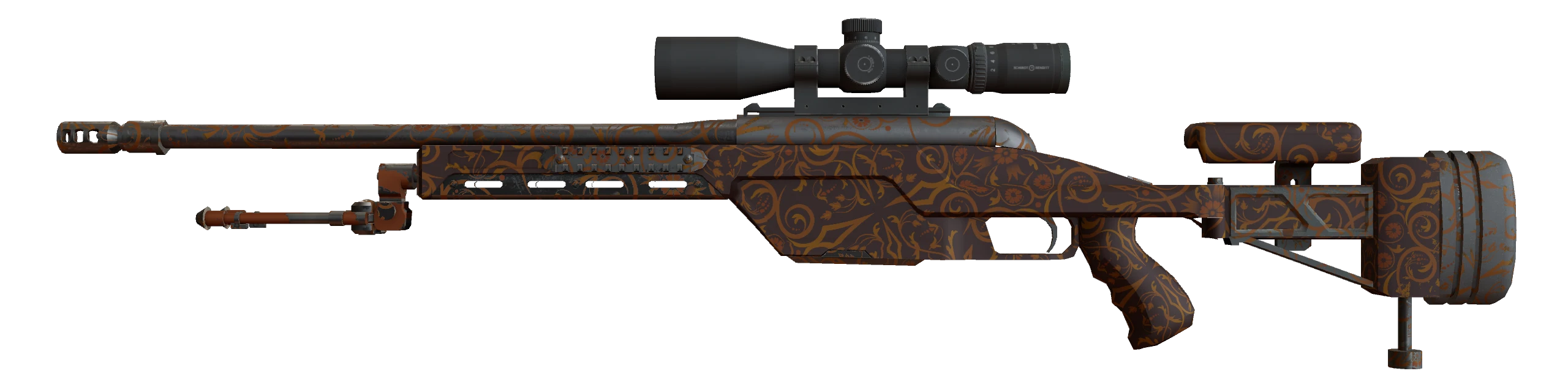 SSG 08 | Orange Filigree