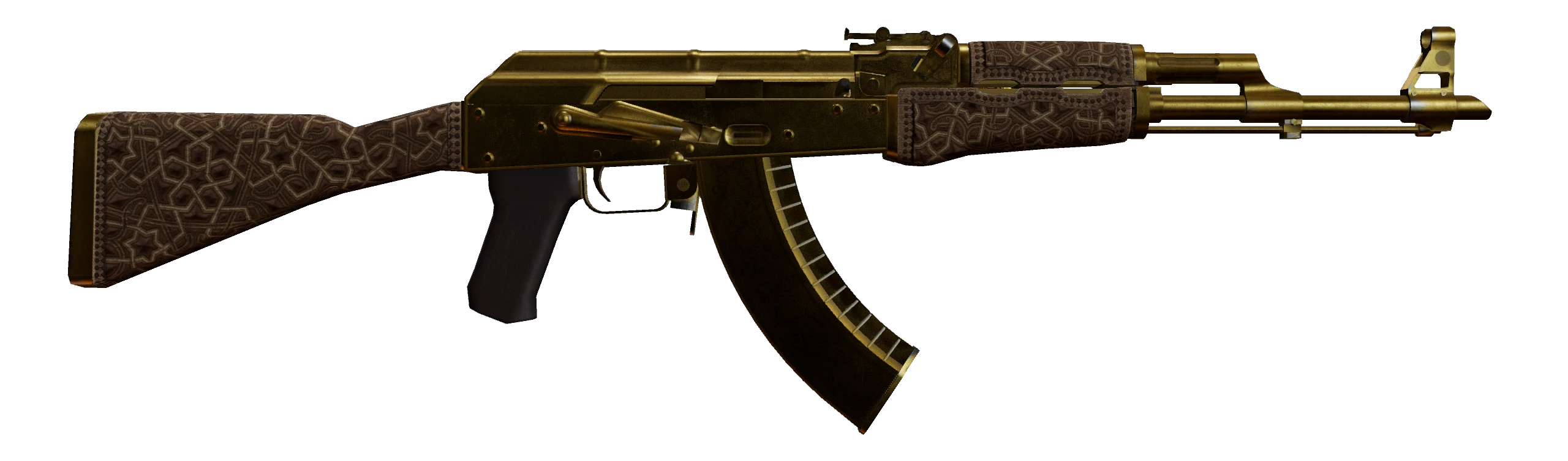 AK-47 | Gold Arabesque