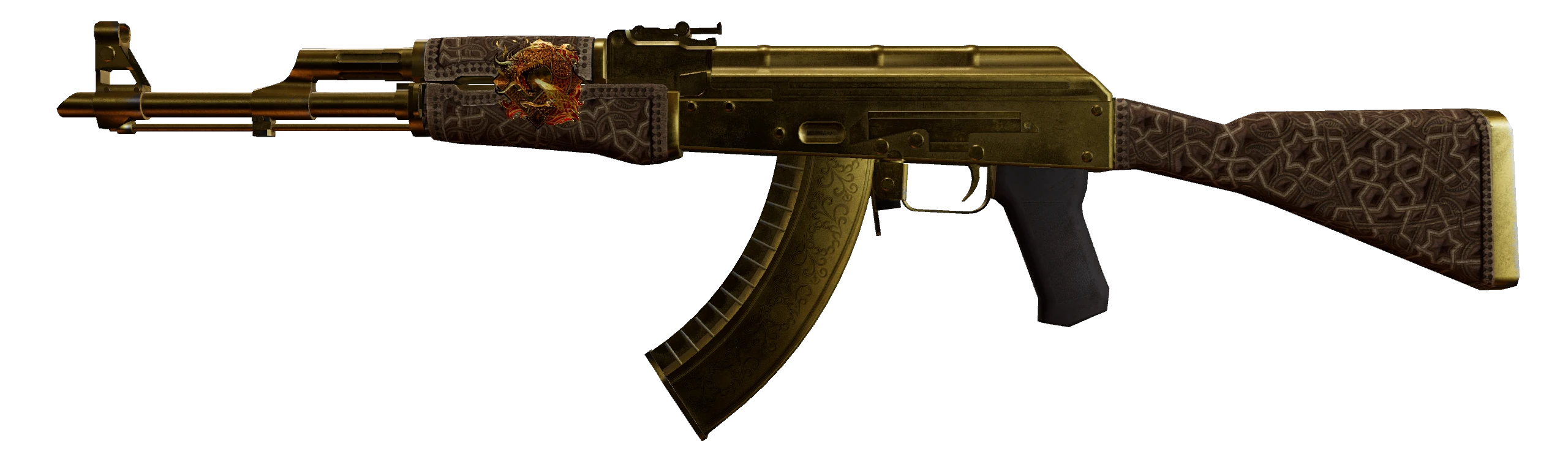 AK-47 | Gold Arabesque