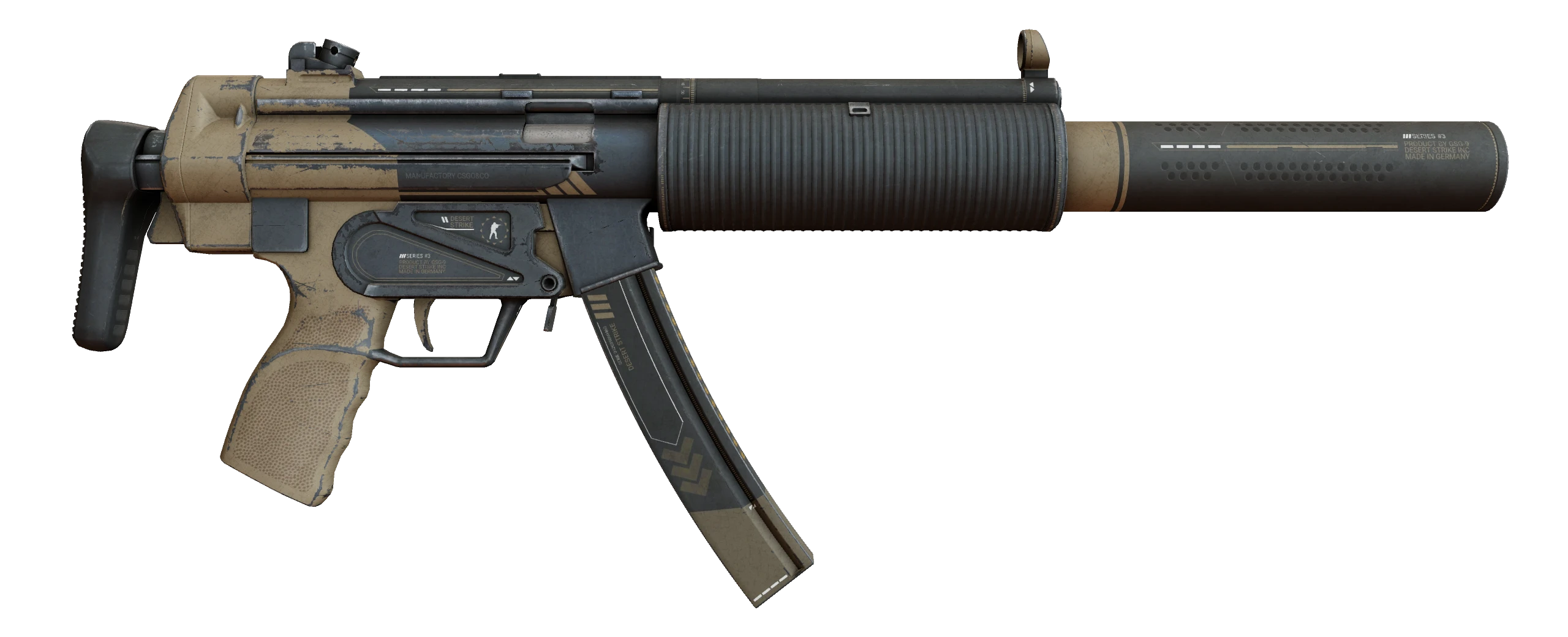 MP5-SD | Desert Strike