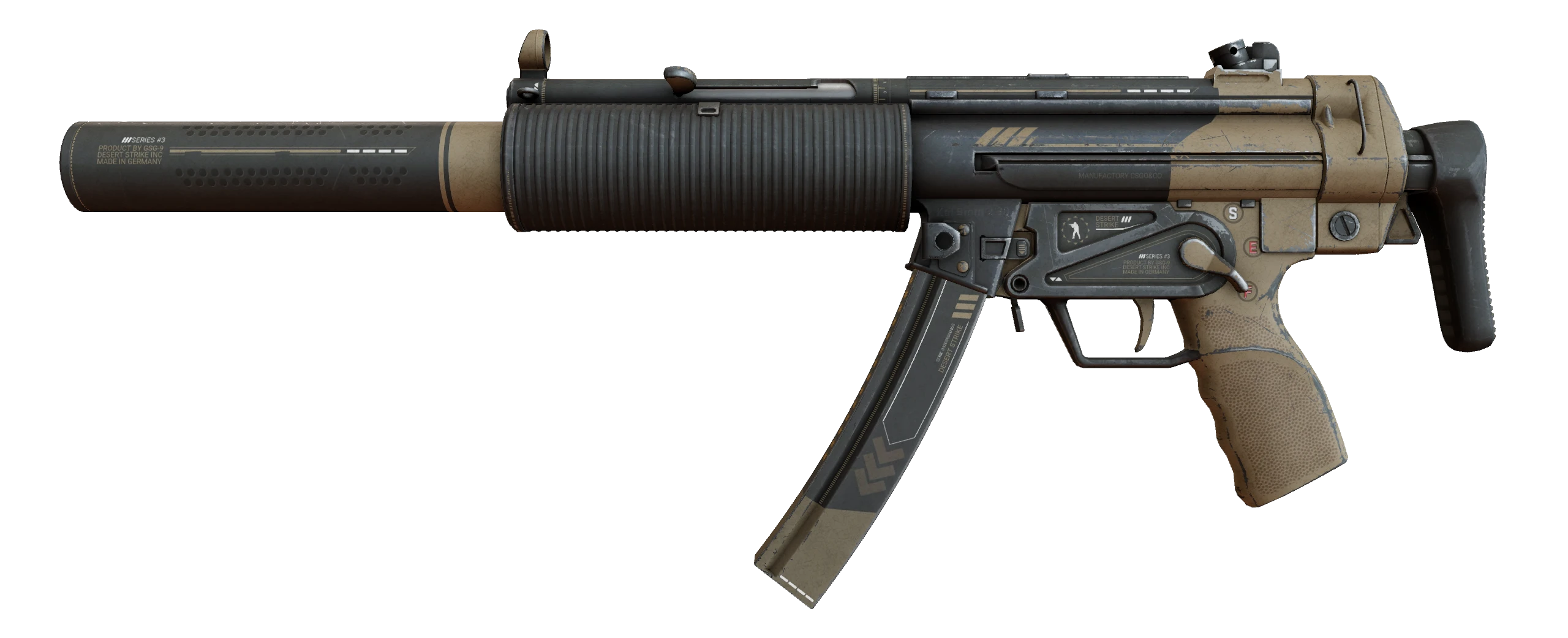 MP5-SD | Desert Strike