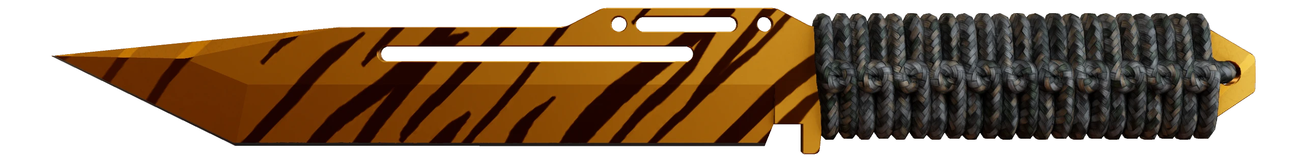 ★ Paracord Knife | Tiger Tooth