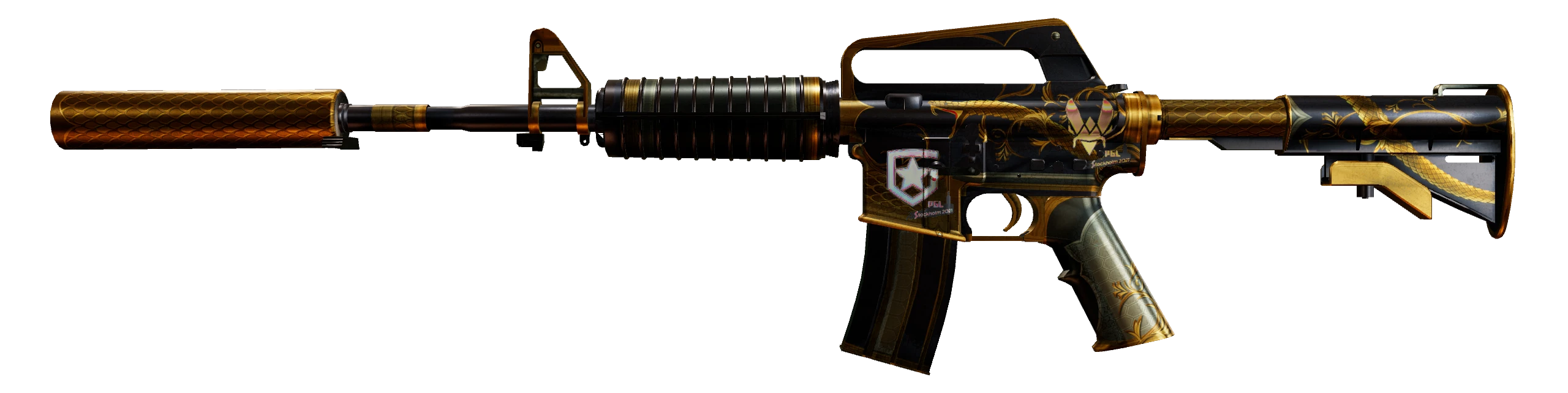 M4A1-S | Golden Coil